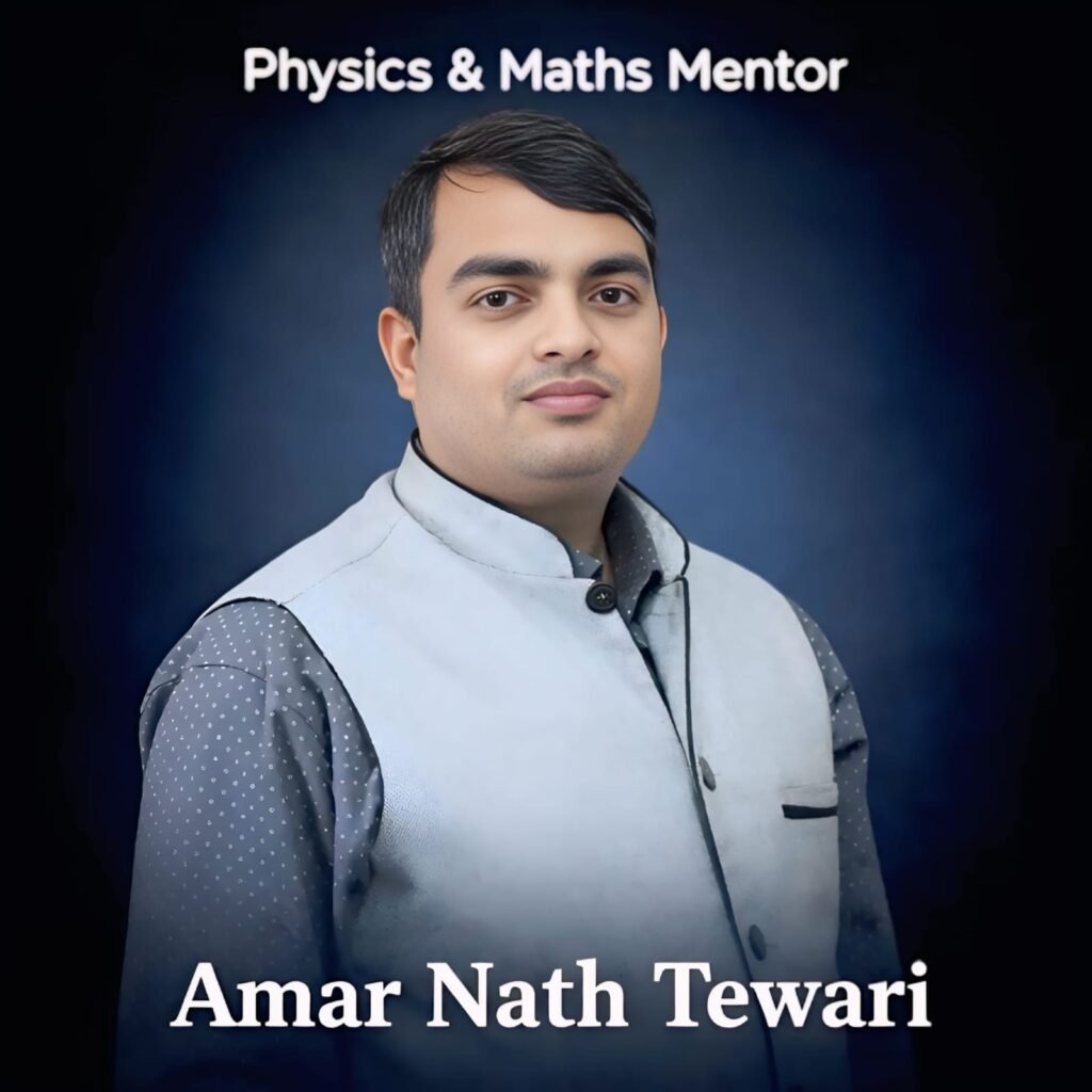 Professional profile photo of Physics and Maths mentor Amar Nath Tewari from Sikhar Academy.