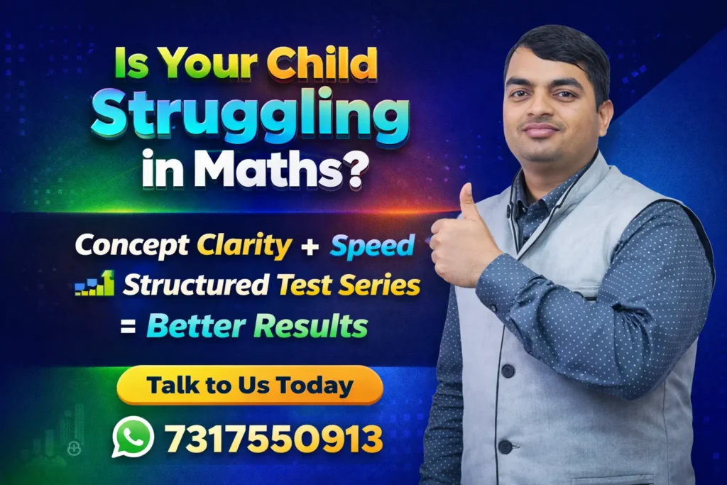 Sikhar Academy Arjunganj Lucknow maths coaching for Class 6 to 12 students with concept clarity, speed improvement and structured test series by Amar Nath Tiwari